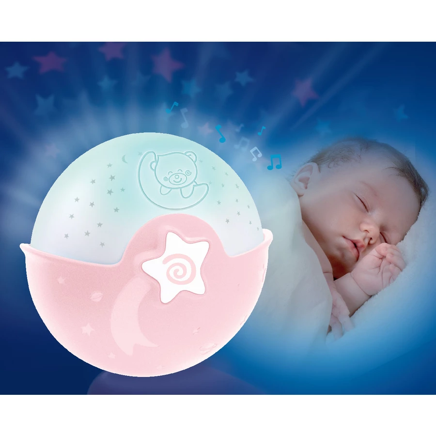 Infantino Schlummerlampe & Projektor Rosa
