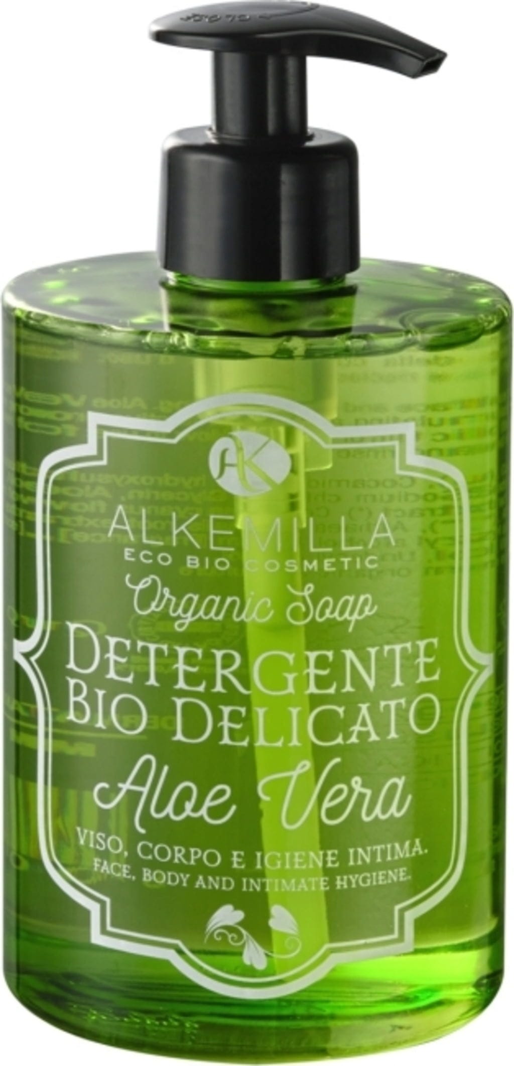 Alkemilla Eco Bio Cosmetic  Aloe Vera Mildes Waschgel, 500 ml