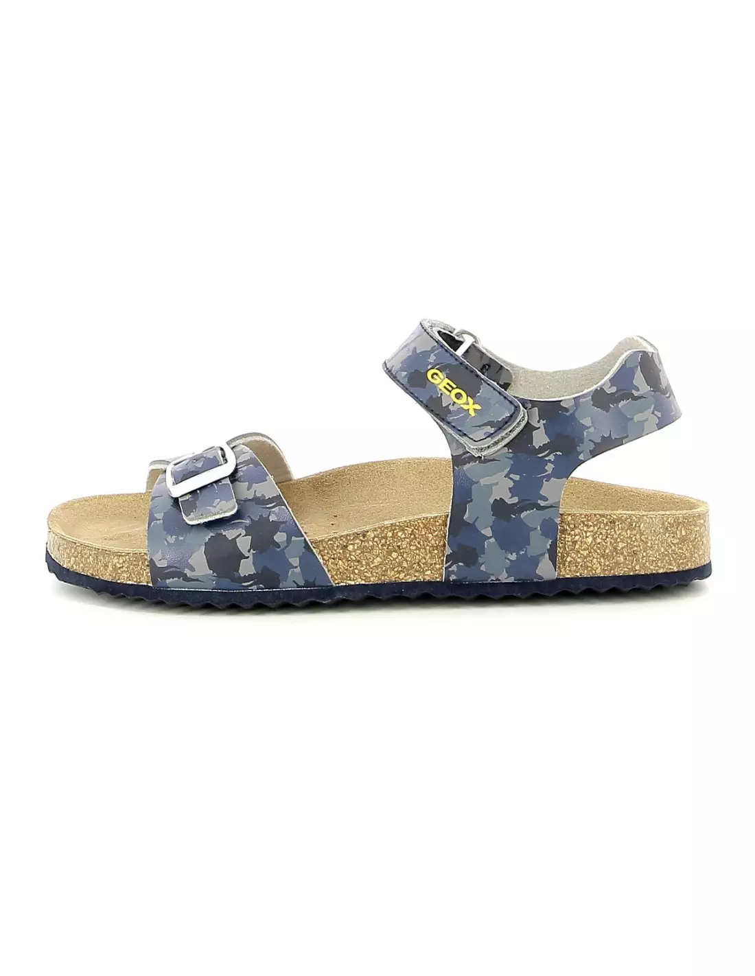 GEOX GHITA - Sandales & nu-pieds Greynavy