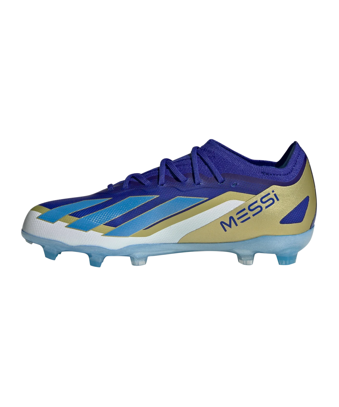 adidas X Crazyfast Elite FG Messi Kids SPARK GEN10S Blau Blau Weiss