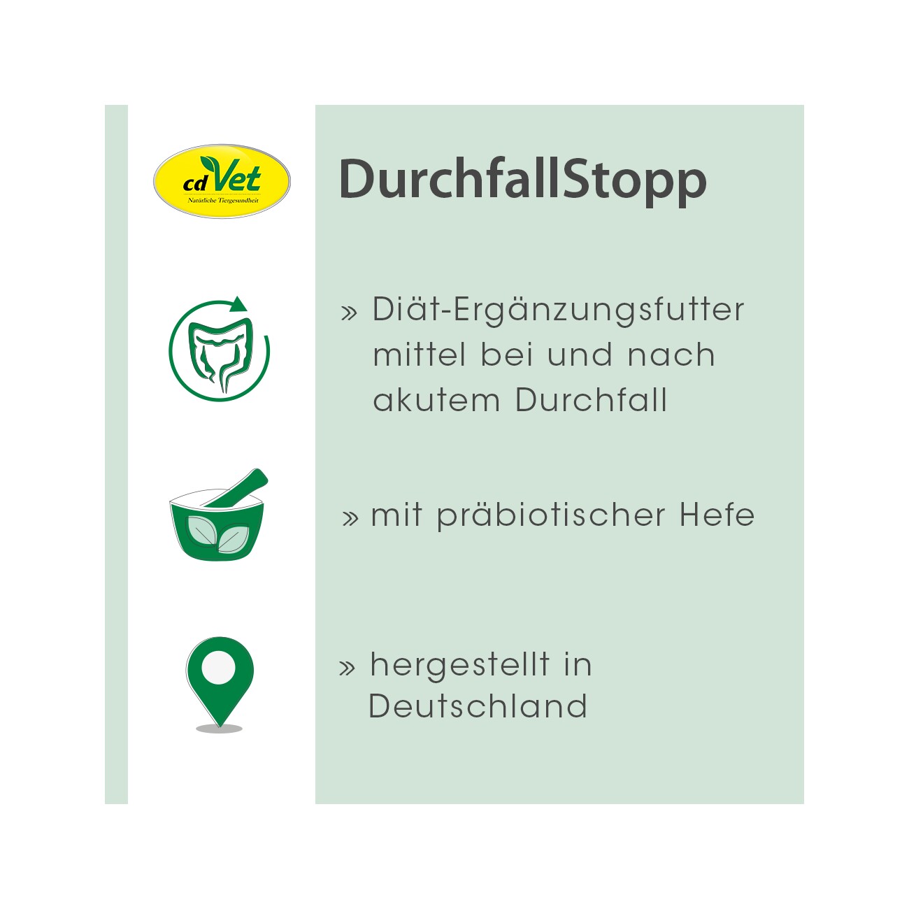 cdVet DurchfallStoppPlus 60 g