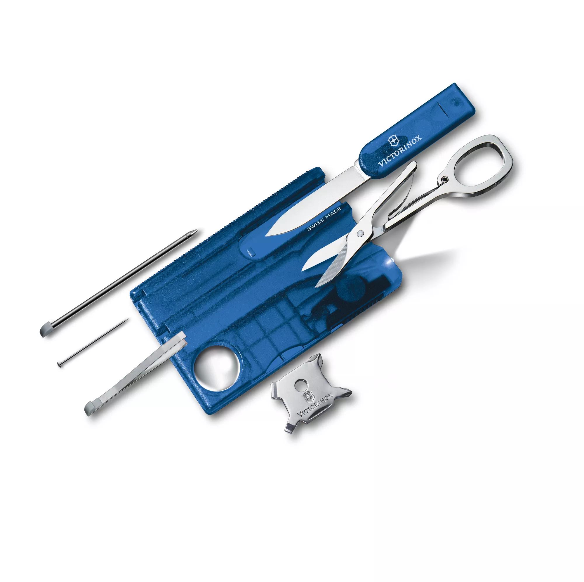 Swiss Card Lite-blau transparent