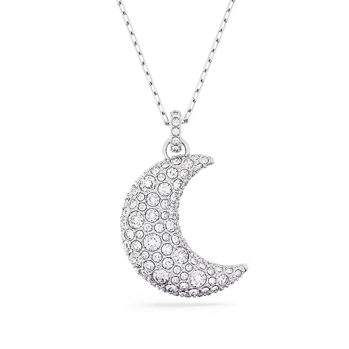 Pendentif Swarovski Luna, lune blanche