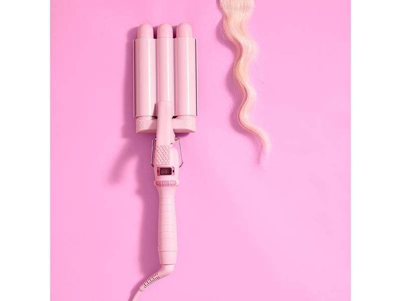 Mermade Profiwelleneisen Pro Mini Waver 25 mm Pink Professionelles Welleneisen