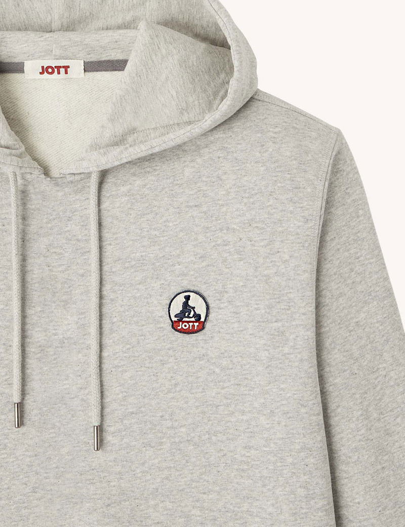 JOTT SWEAT À CAPUCHE MATARO  GRIS HOMME