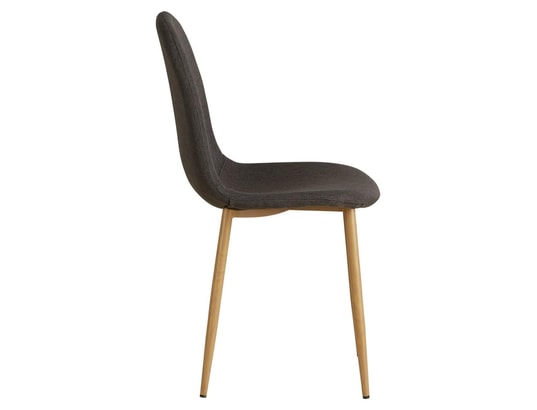 HOMESTYLE4U - Meuble de rangement enfant Chaise salle à manger anthracite design moderne