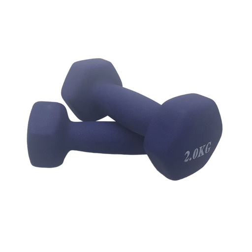 Conjunto de pesos de neoprene de 2 kg