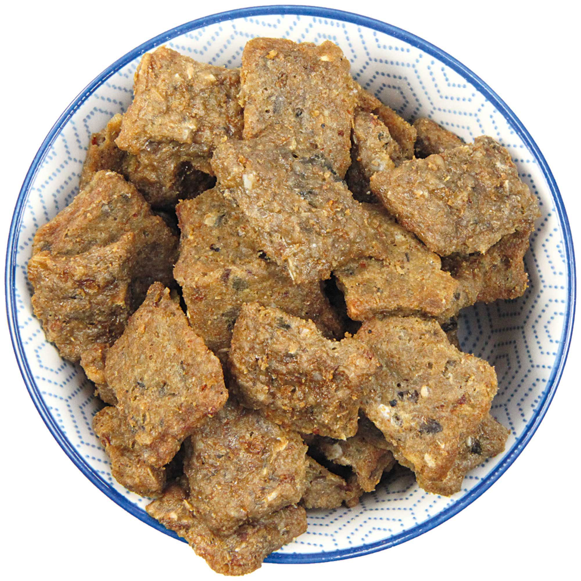 Schecker Hundesnack - Lachshappen mit 85 % Lachs 