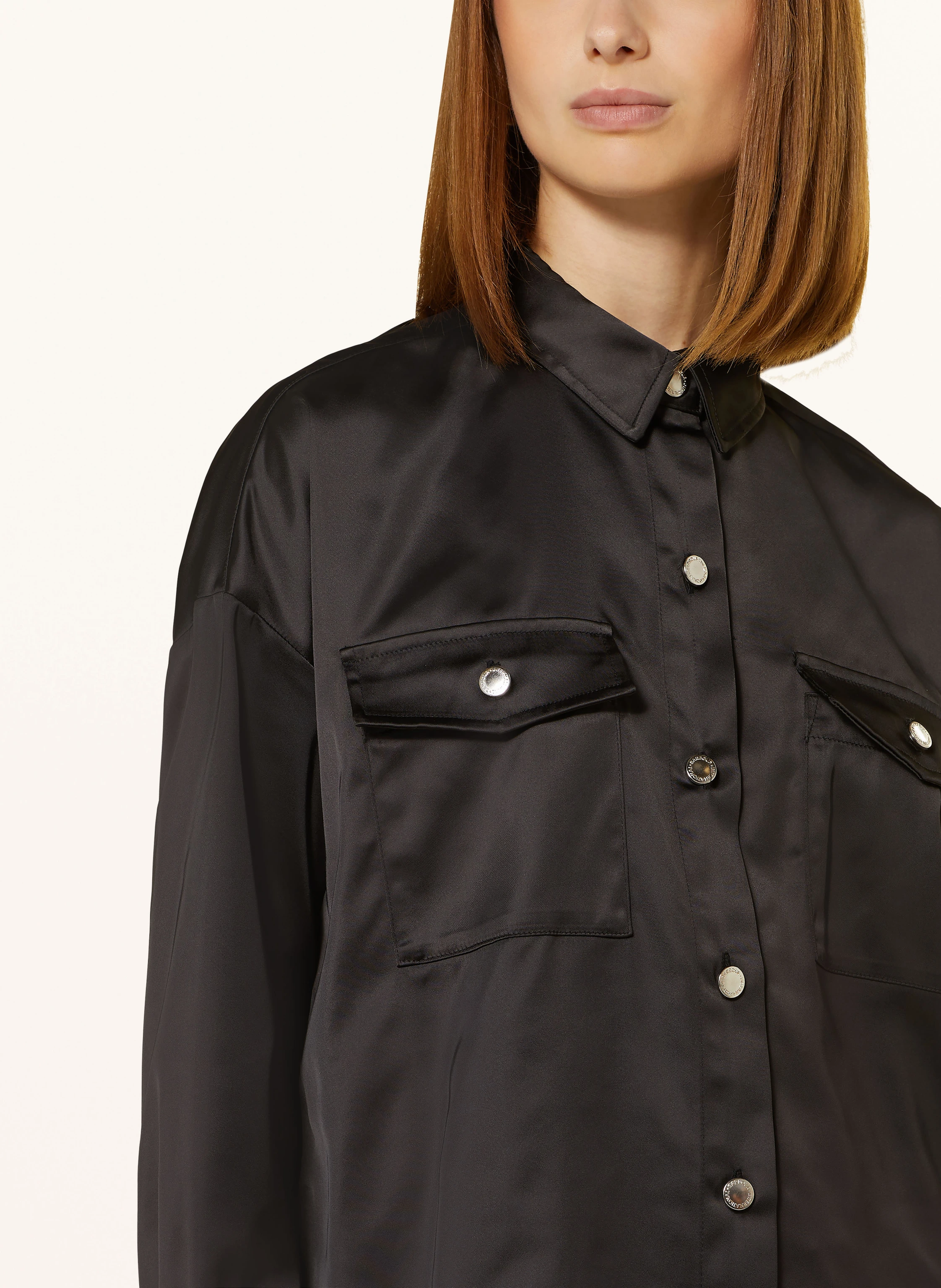 BARBOUR INTERNATIONAL Hemdbluse DELLA aus Satin
