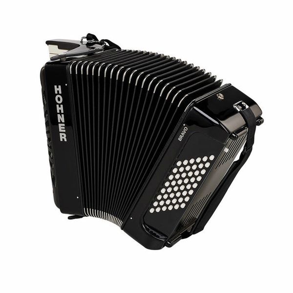 Hohner Bravo II 48 black Set