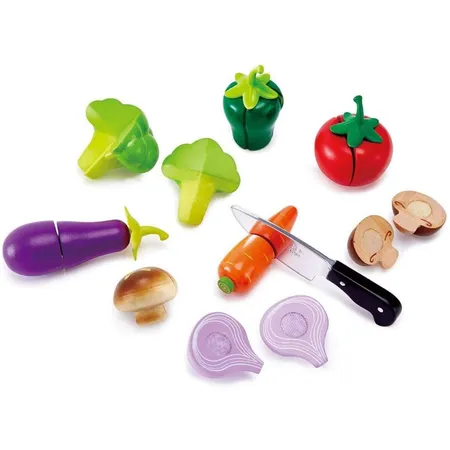 Hape E3161 - Gartengemüse, Küchenspielzeug