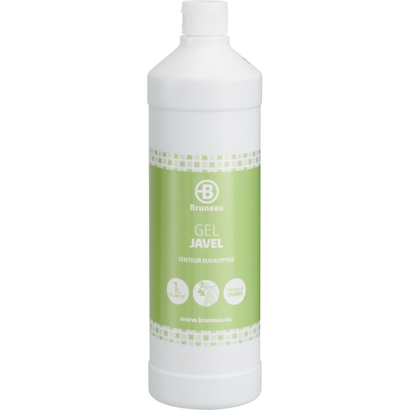 Gel WC javel Bruneau Eucalyptus - Flacon 1 L