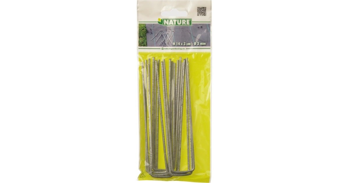 NatureGronddoek Incl. pennen grondzeil  (Zwart, 2 x 5m)
