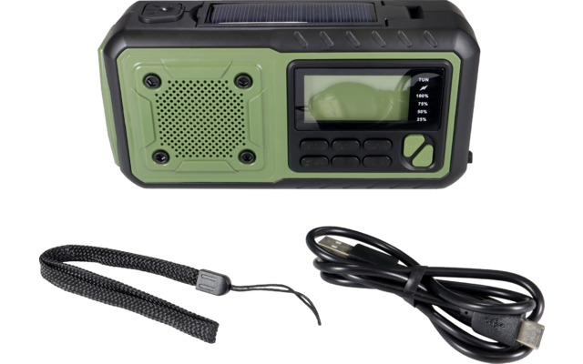 Origin Outdoors Multi Kurbelradio 4000 mAh grün