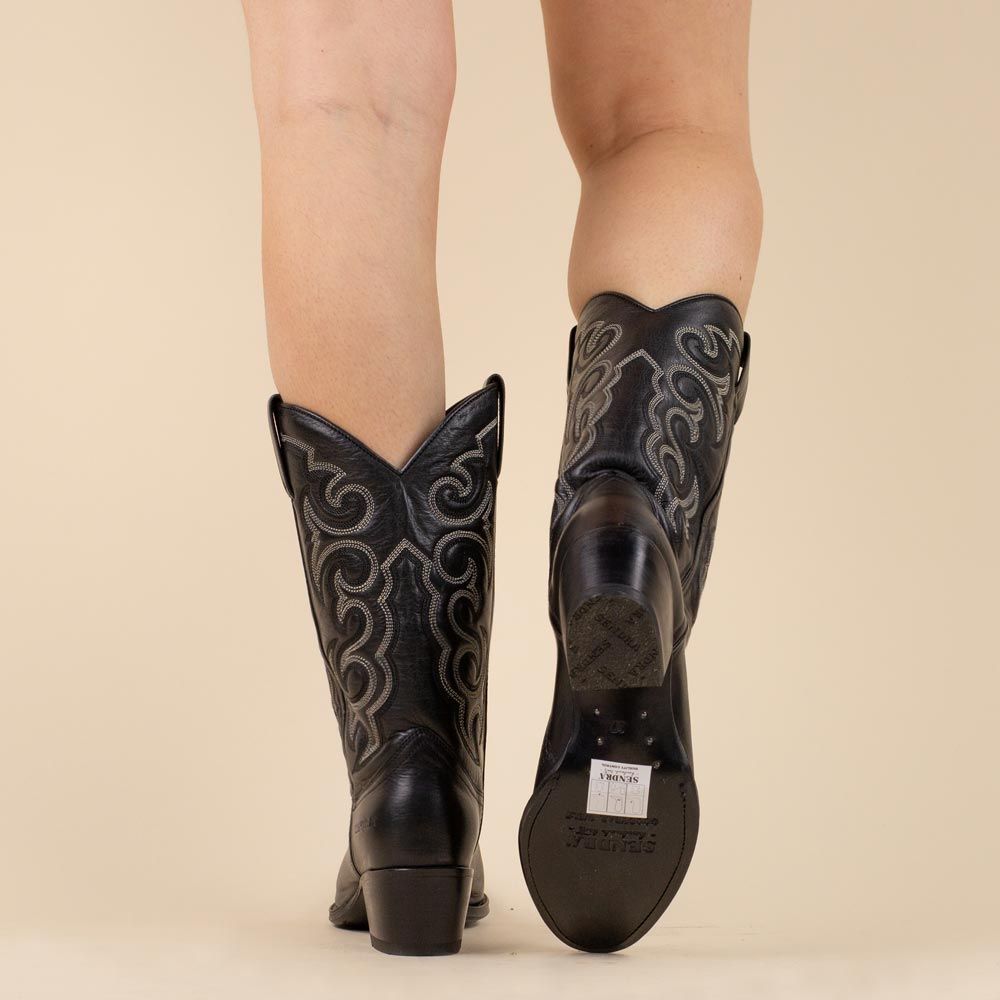 Sendra cowboyboots 13549 negro