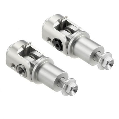Adaptateur repose pied Rizoma Pilote pour repose-pieds Touring - Gris