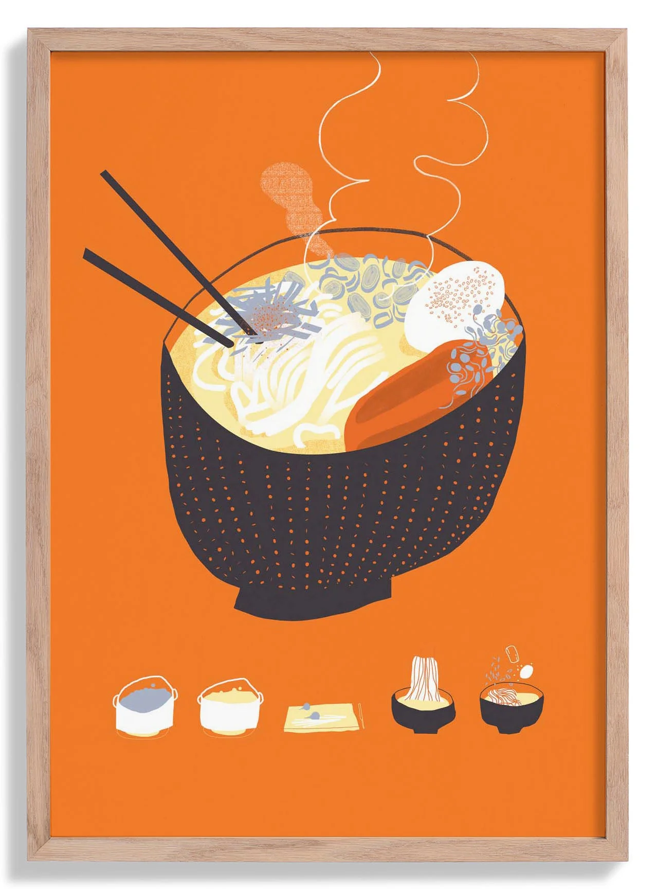 Aber zuerst: Ramen von Gina Rosas Moncada