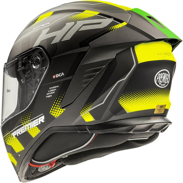 premier - Casque Hyper HP Noir / Jaune / Vert / Mat