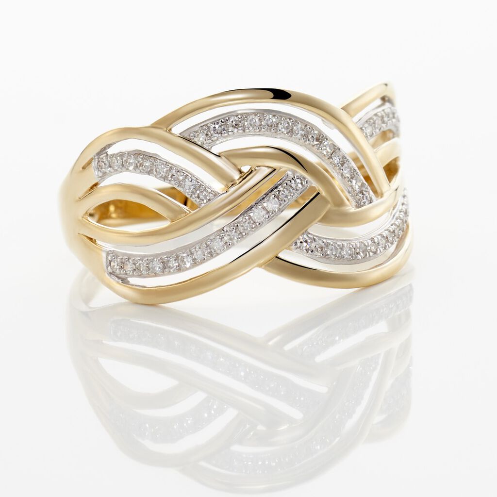 Bague Leopoldine Or Jaune Diamant