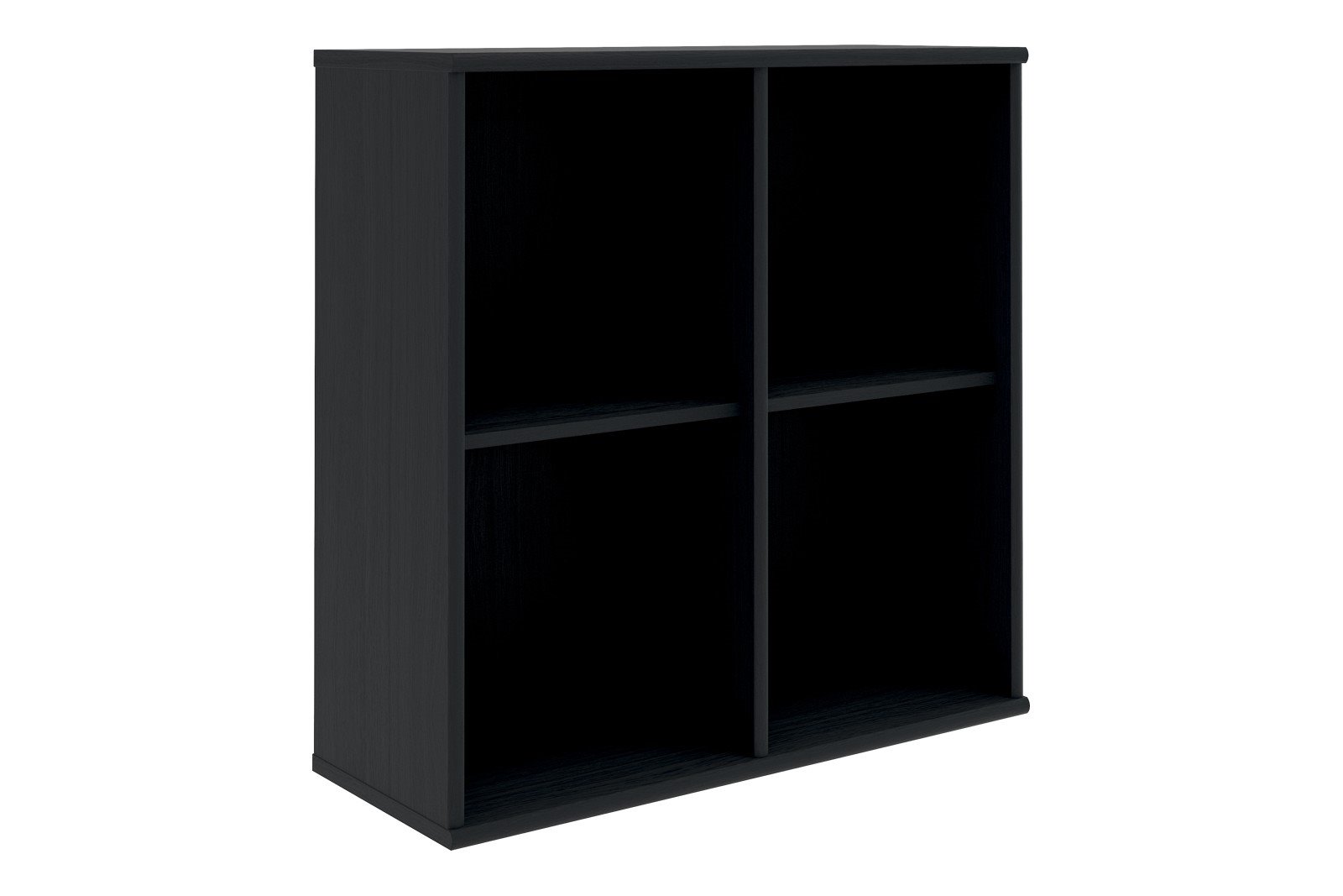 Mistral Bokyller 70x70x27 cm. Sortbeiset eik. Veggmontert.