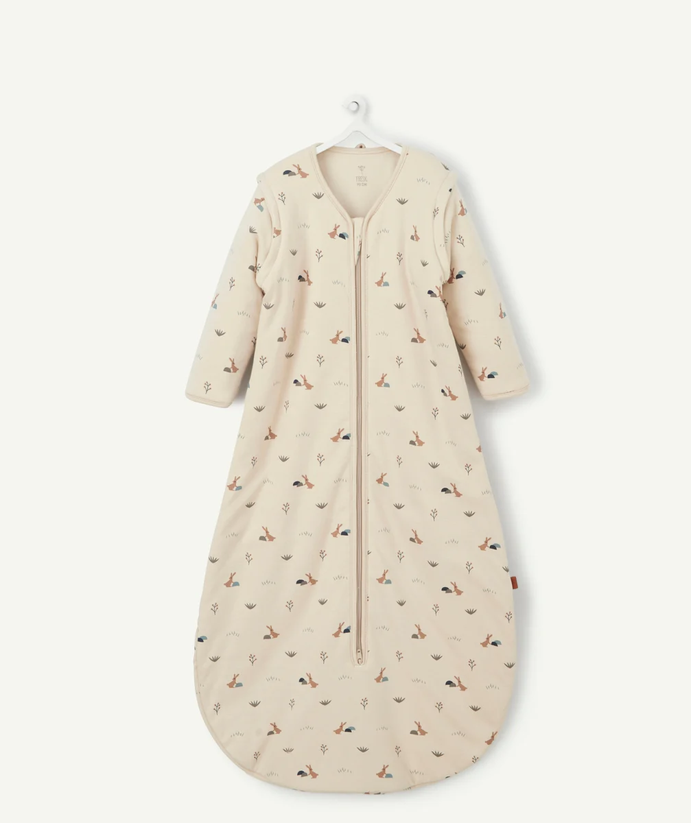 FRESKGIGOTEUSE BÉBÉ À MANCHES LONGUES LAPIN BEIGE