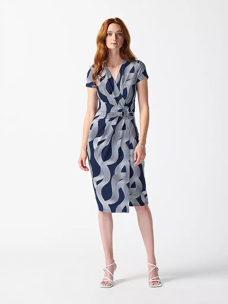 JOSEPH RIBKOFF Midikleid  dunkelblau