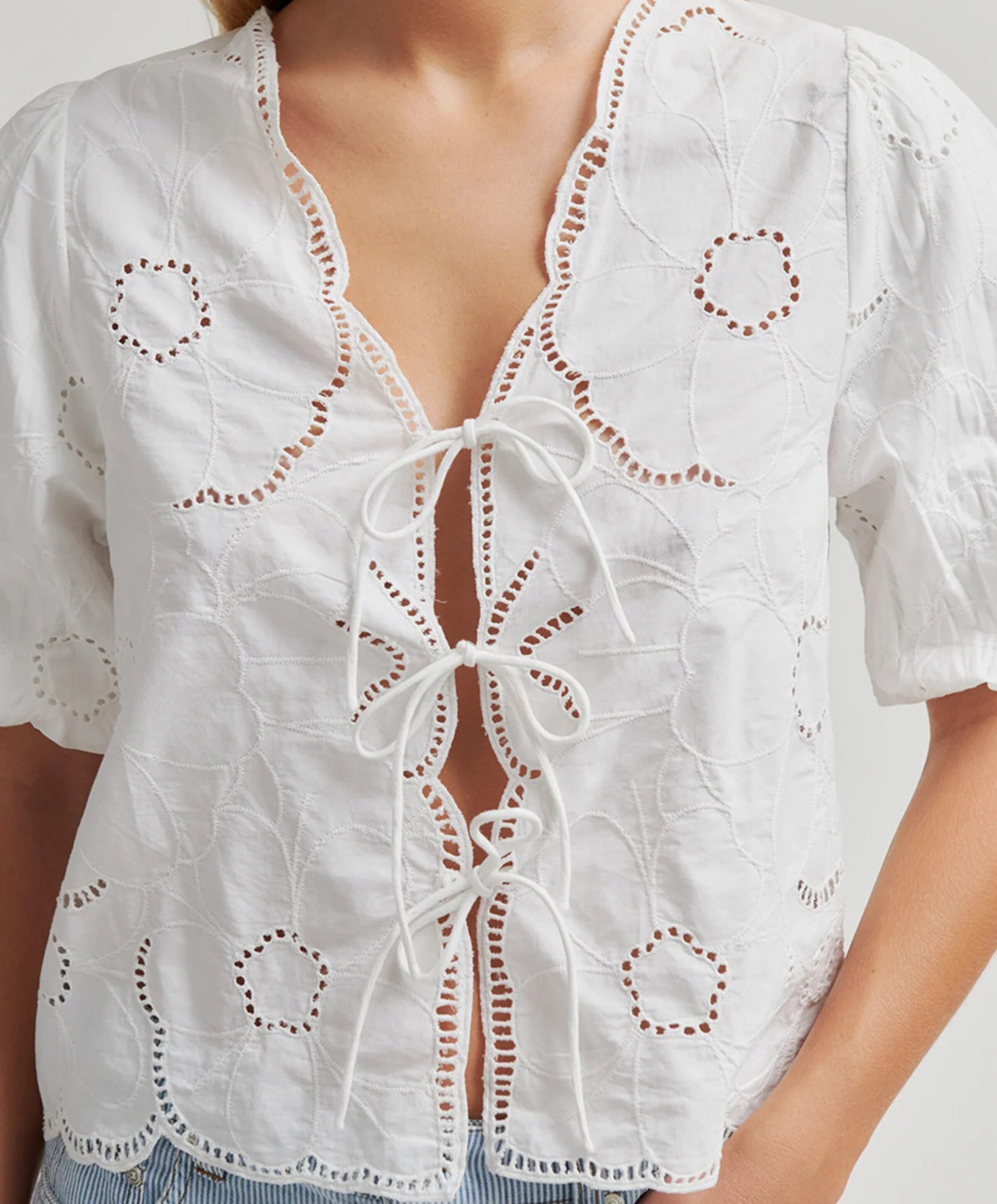 Second Female Dames blouse wit