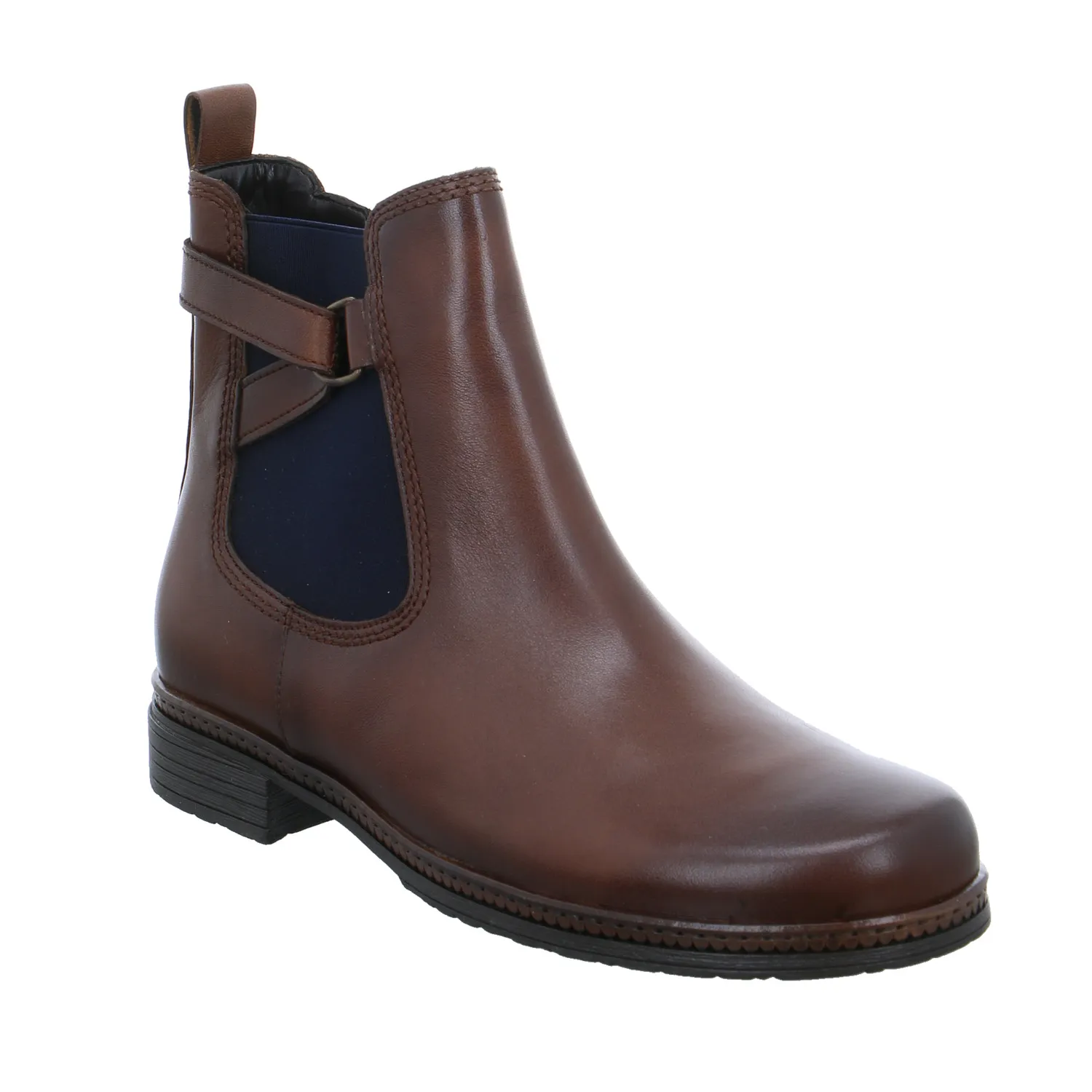 GABOR Boot Braun Leder