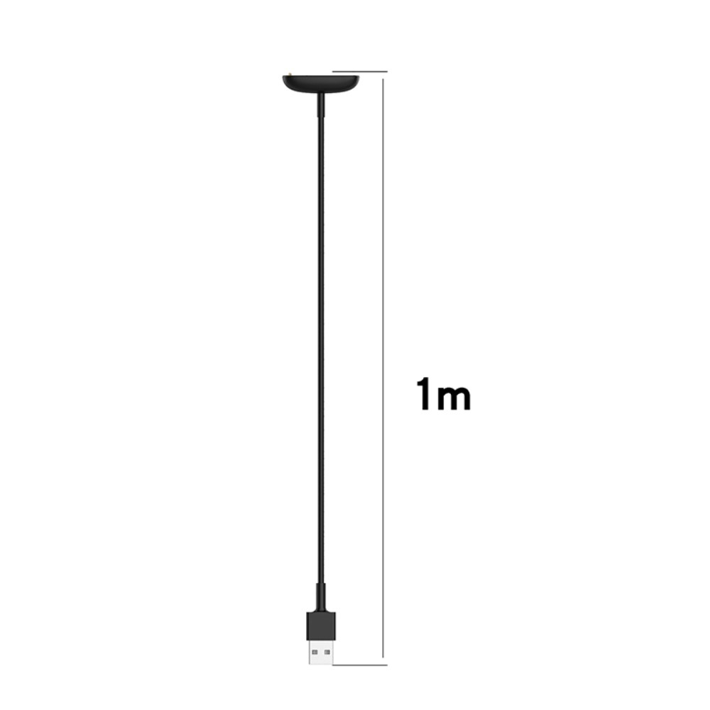 (1m) Fitbit Luxe / Luxe Special Edition USB Ladegerät Dockingstation - Schwarz