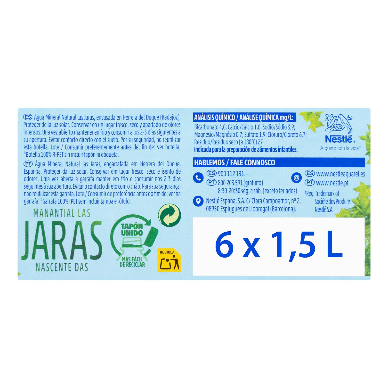 Eau minérale Nestlé Aquarel grande capacité