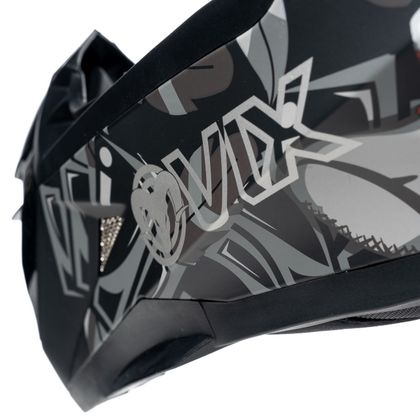 Casque cross Ovix DIRTY VOODOO 2024 - Noir / Gris