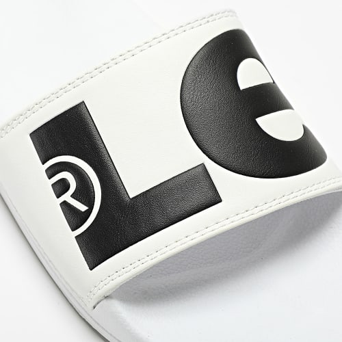 Claquettes June 231548 Blanc Noir