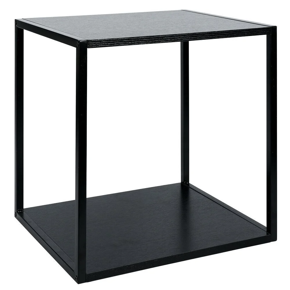 Structure Box Cube 35x30x35cm métal noir
