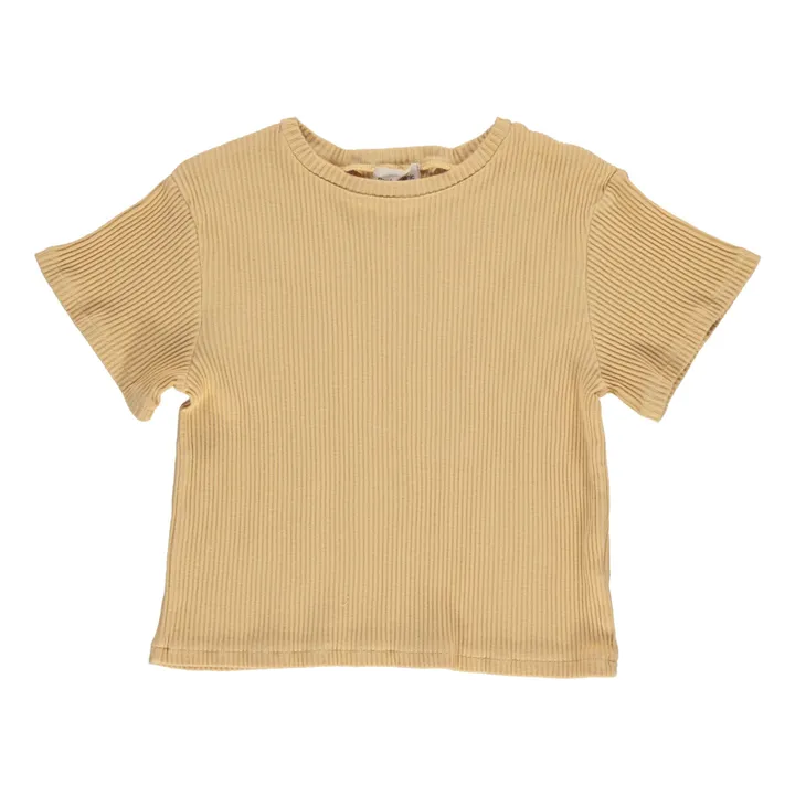 Poudre Organic T-Shirt Orgeat | Miel