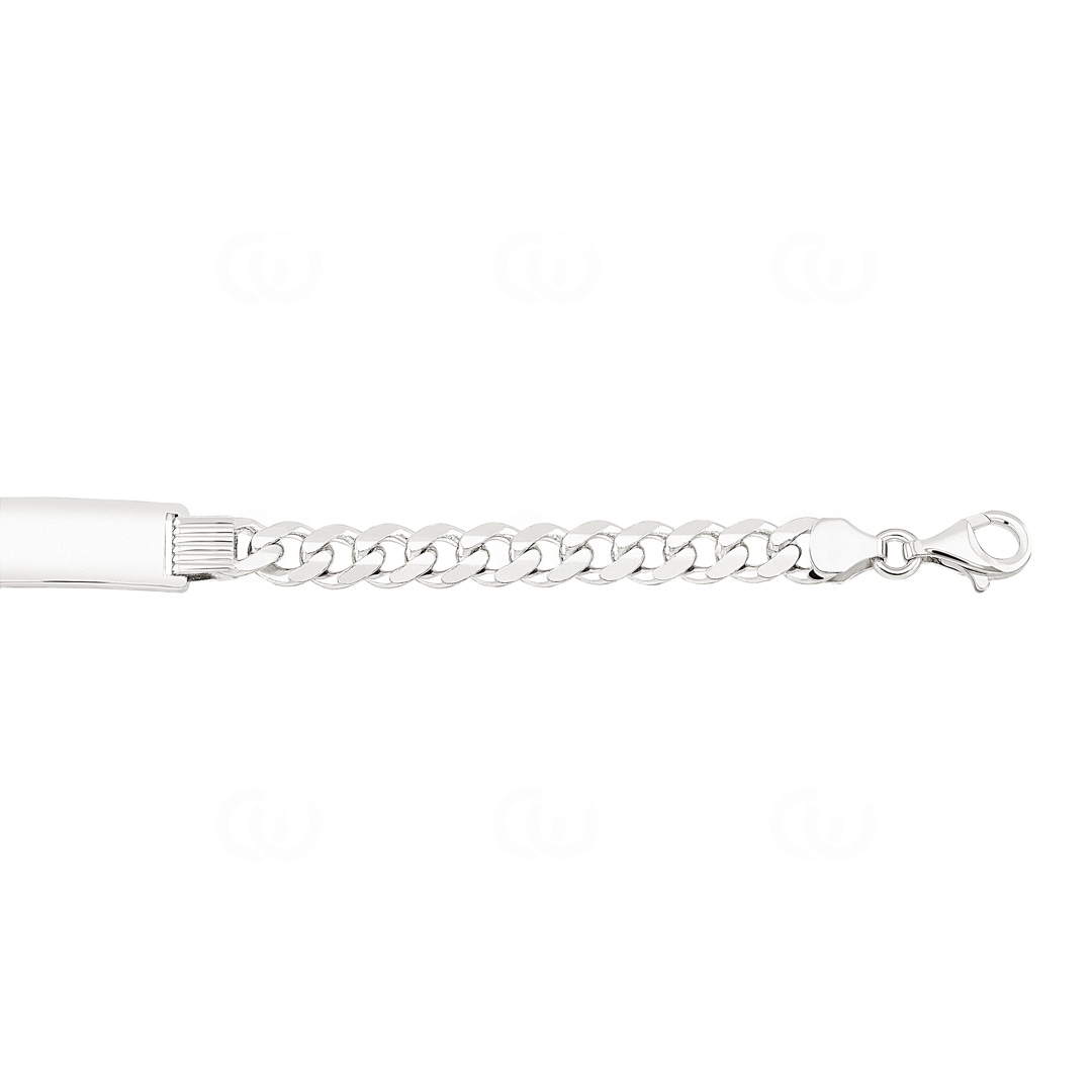 Gravurarmband Panzer 925 Silber 8.0mm