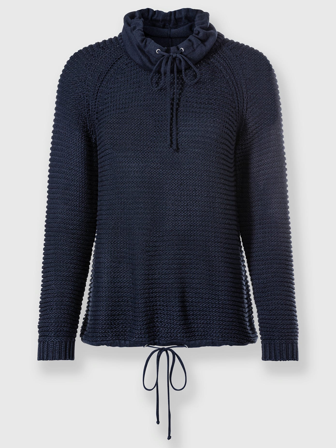 Pull à col roulé pur coton