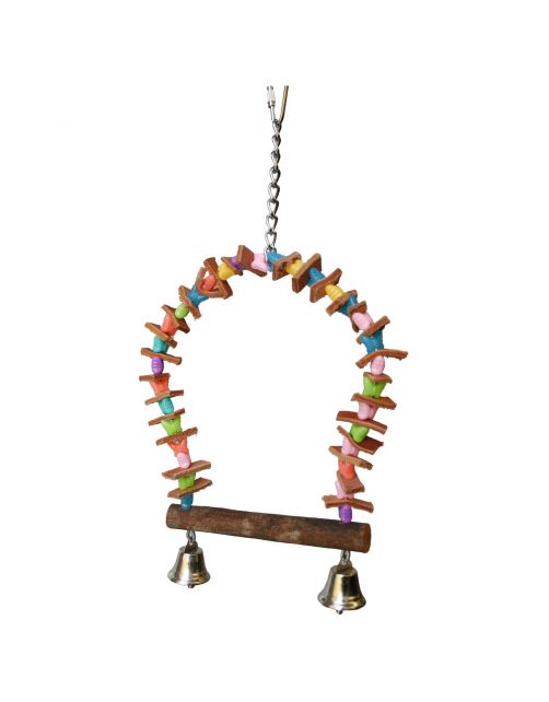 Sky Pet Products Happy Swing - Vogelspeelgoed - 25 cm