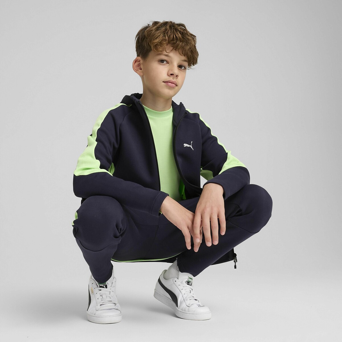 PUMA<br>Moletom com zíper