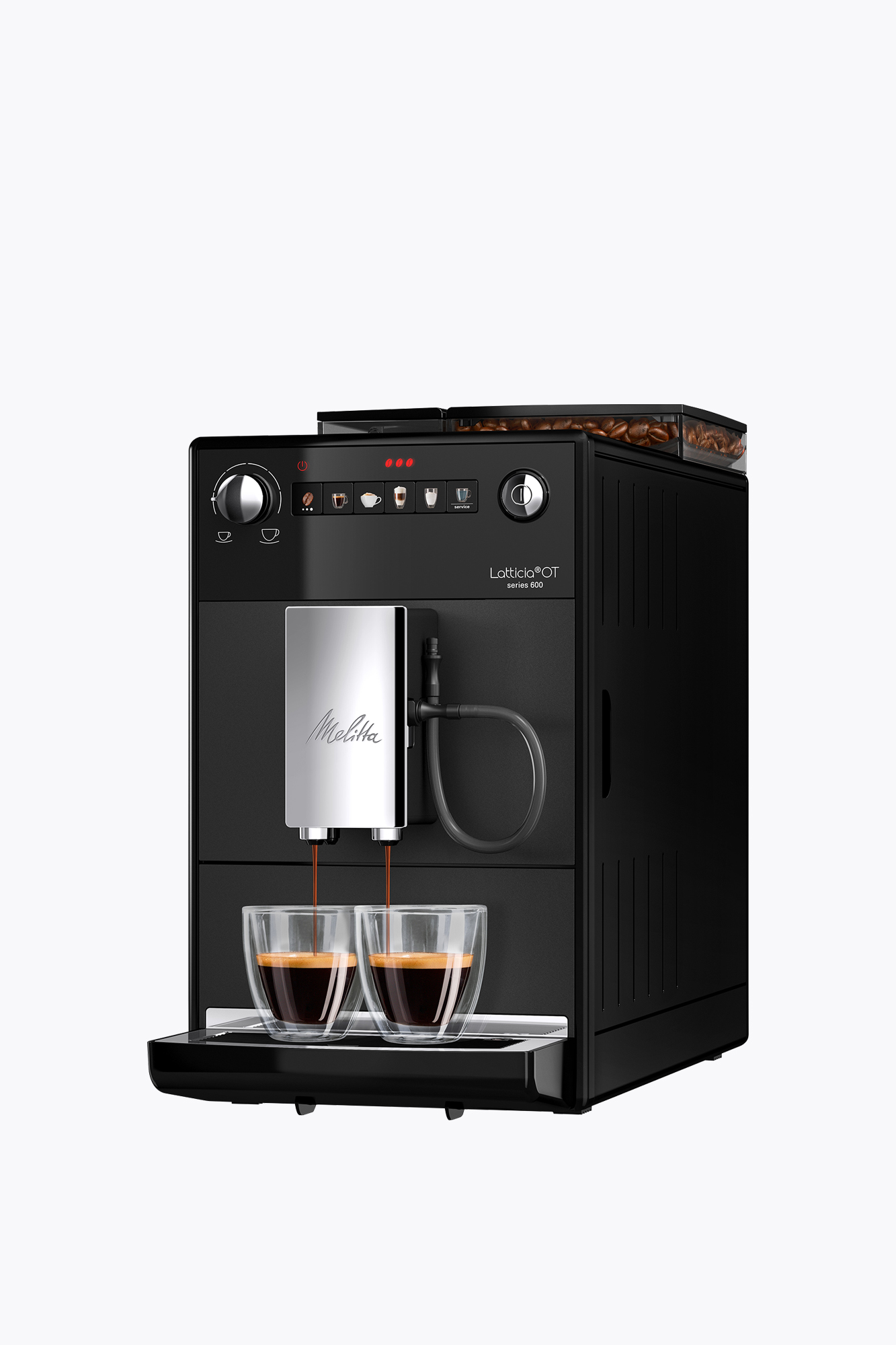 Melitta® Latticia® OT, Matt Schwarz