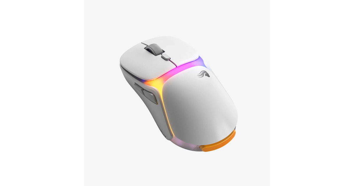 GloriousModel O 3 Wireless gaming muis  (Wit, Tot 30.000 dpi, RGB, USB / 2.4 GHz / Bluetooth)