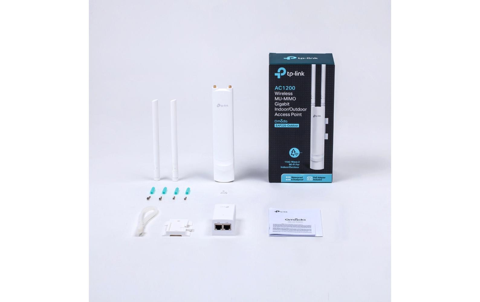 Outdoor Access Point EAP225-OutdoorDualband-Gigabit-WLAN-Outdoor-Accesspoint mit MU-MIMO
