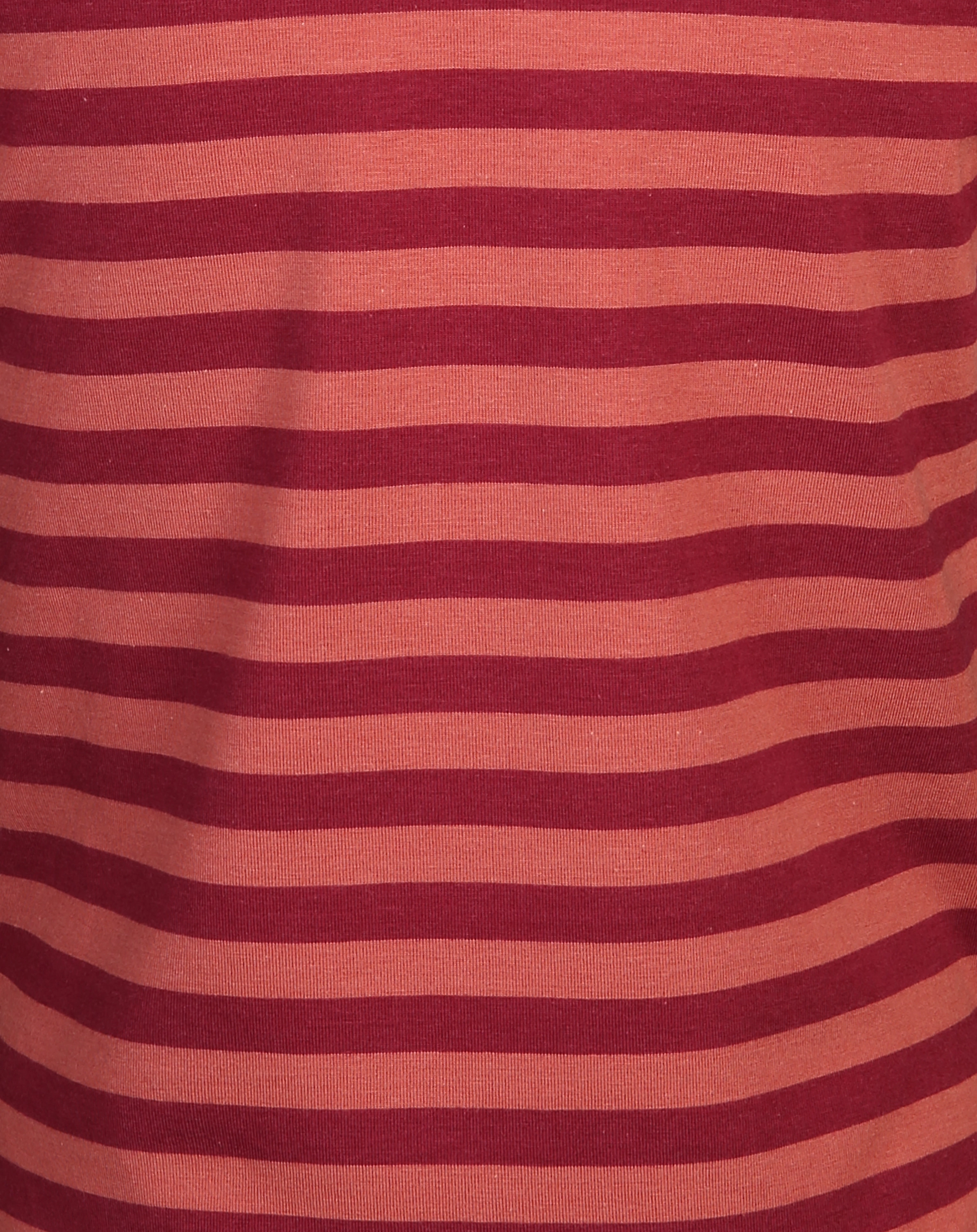 T-Shirt MAALARI gestreift in beet red