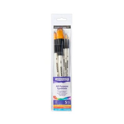 Daler Rowney Graduate Watercolour Landscape Brush Set Of 5