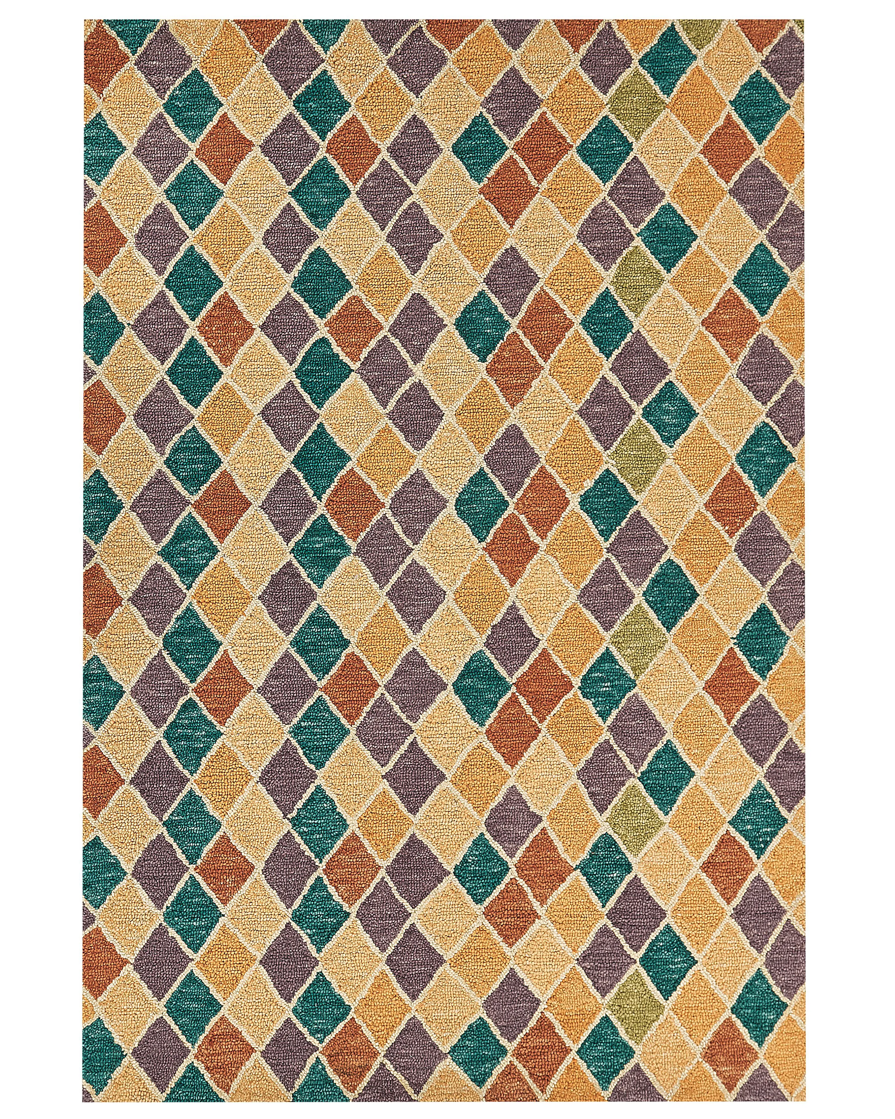 Vloerkleed KESKIN Meerkleurig 160 x 230 cm Wol
