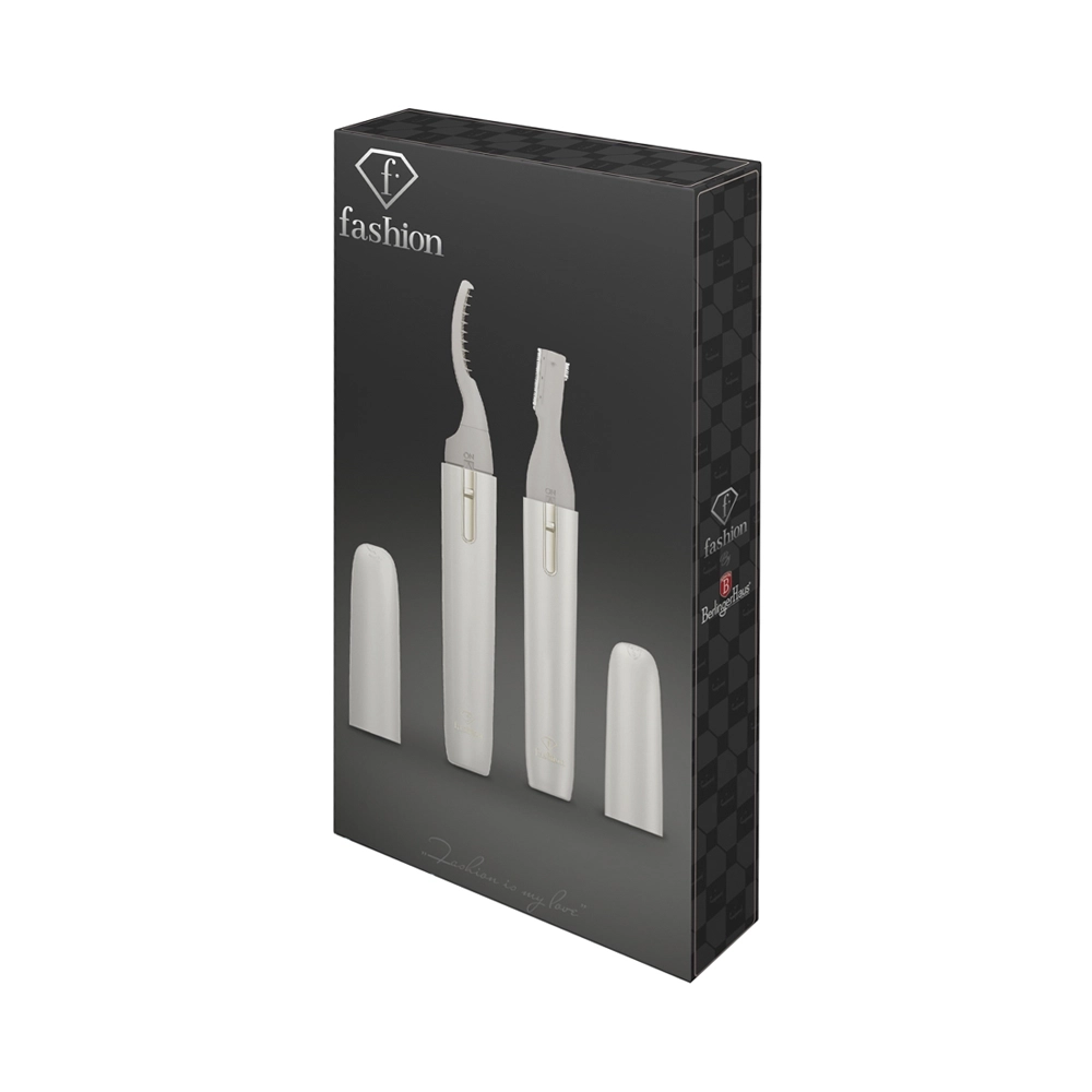fashion 2 in 1 Beheizte Wimpernzange und Elektrorasierer Cream Gold Collection