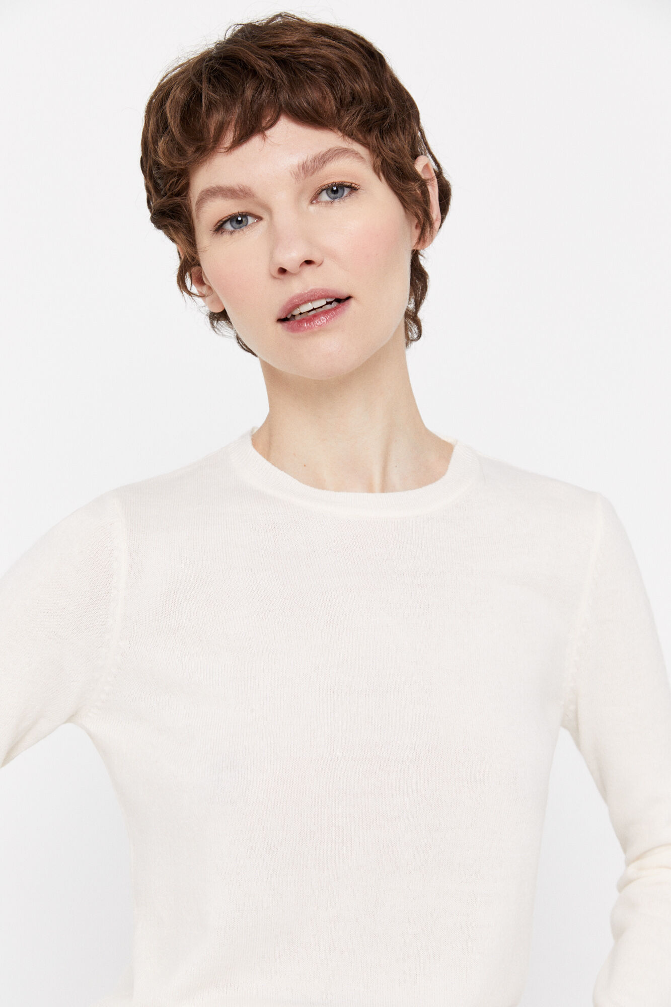 Jersey tacto suave - Marfil