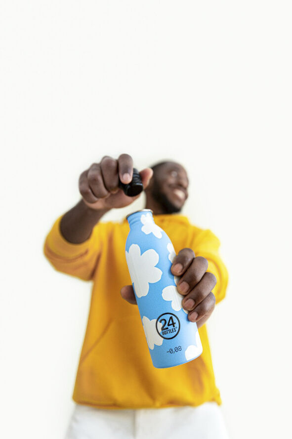 24Bottles Drikkeflaske - Urban Bottle - Daydreaming - 500 ml Lyseblå