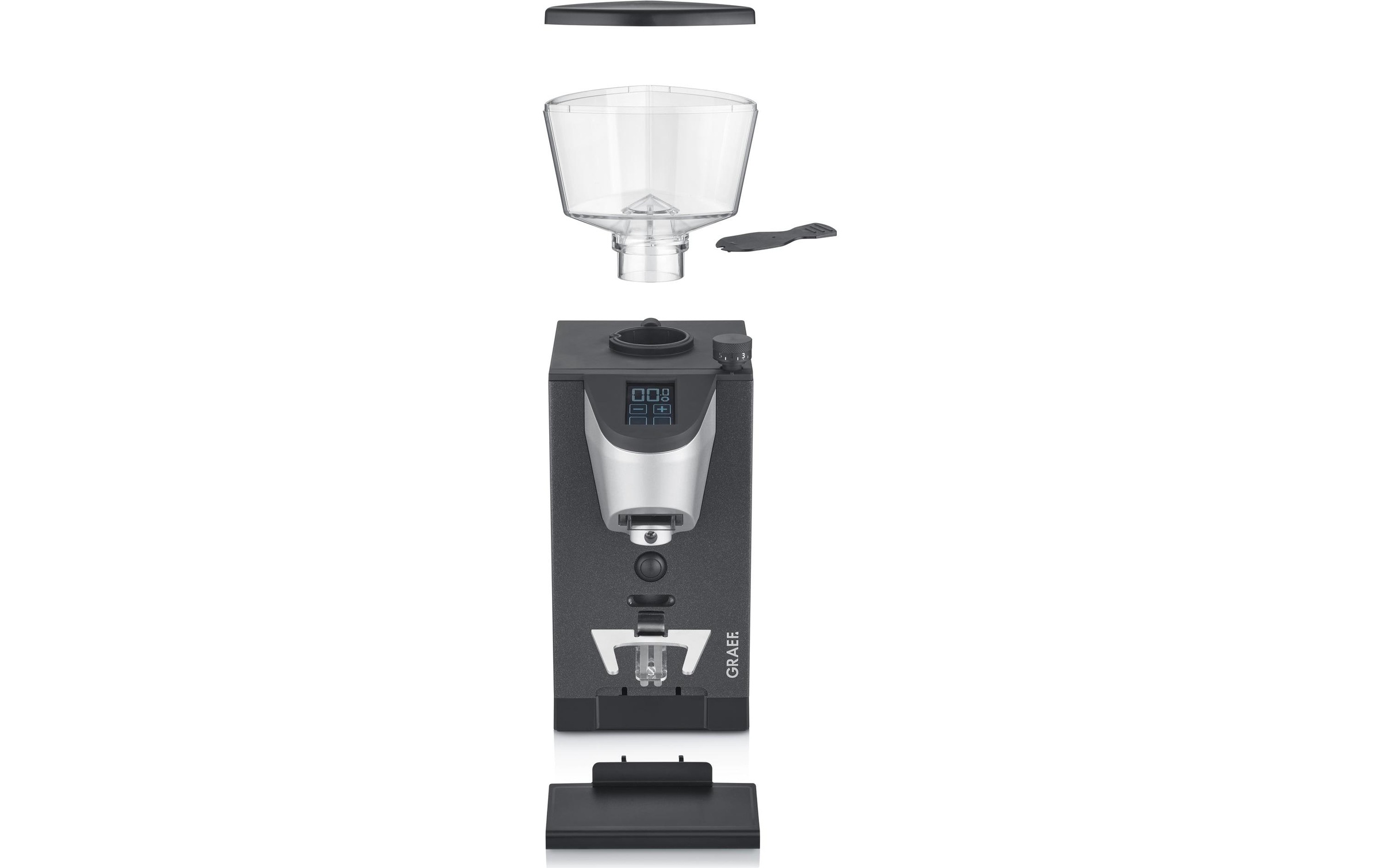 Graef Kaffeemühle »CM1116 Grau« 310 W Ausstattung: Touchdisplay, Timer, Einstellbarer Mahlgrad