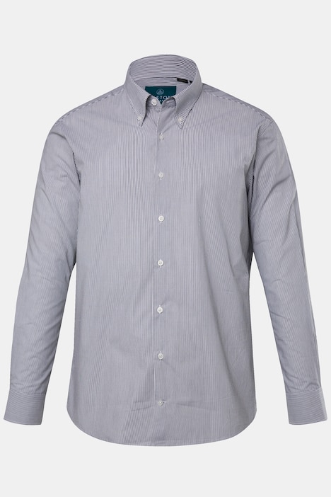 Boston Park Streifenhemd, Langarm, Buttondown-Kragen, Comfort Fit, bis 8 XL