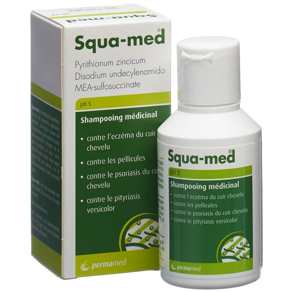 SQUA-MED Medizinal Shampoo liq pH 5 Fl 60 ml